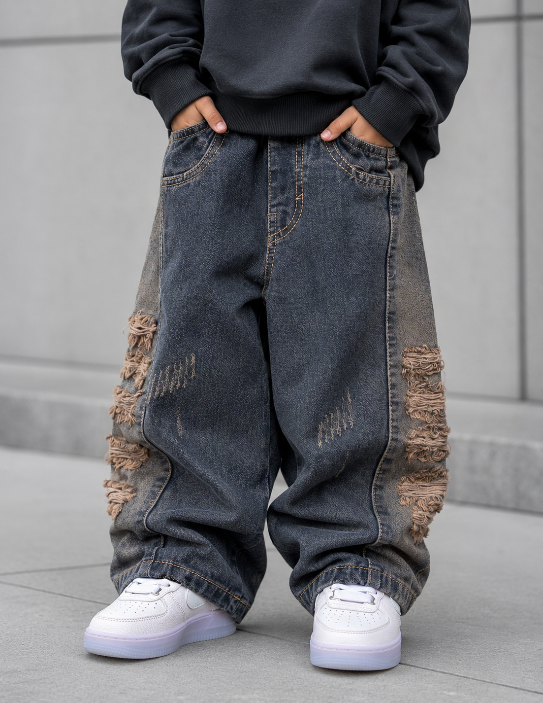 JNS102 Unisex Super Baggy Jeans