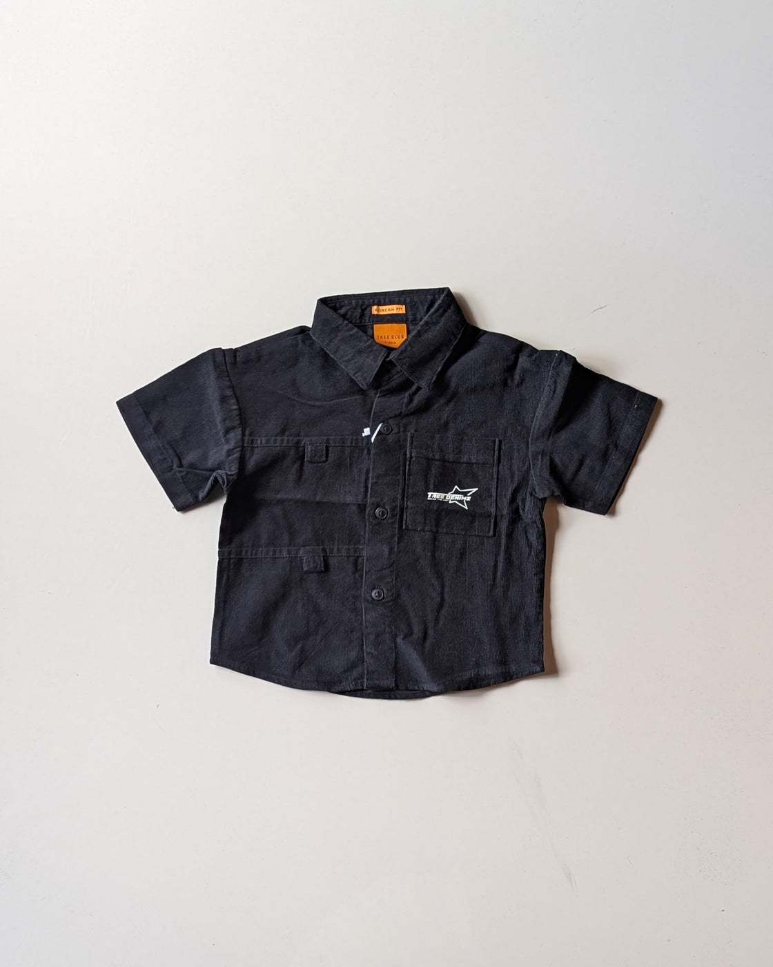 SHTCD01-003 Boy's Half Sleeve Oversized Shirt