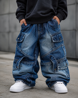 JNS109 Unisex Super Baggy Jeans