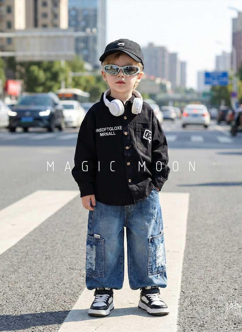 Unisex Full Sleeve Oversized Shirt