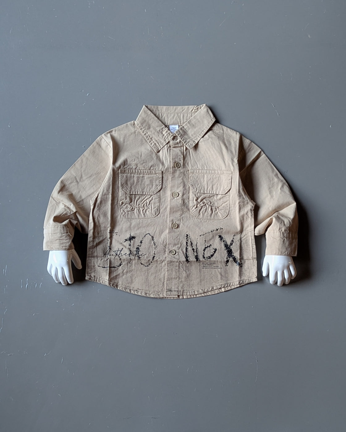 Unisex Full Sleeve Oversized Shirt