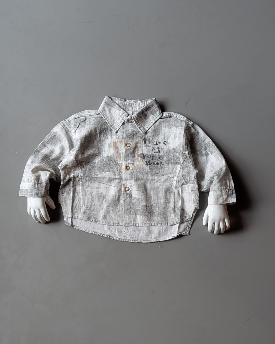 Unisex Full Sleeve Oversized Shirt