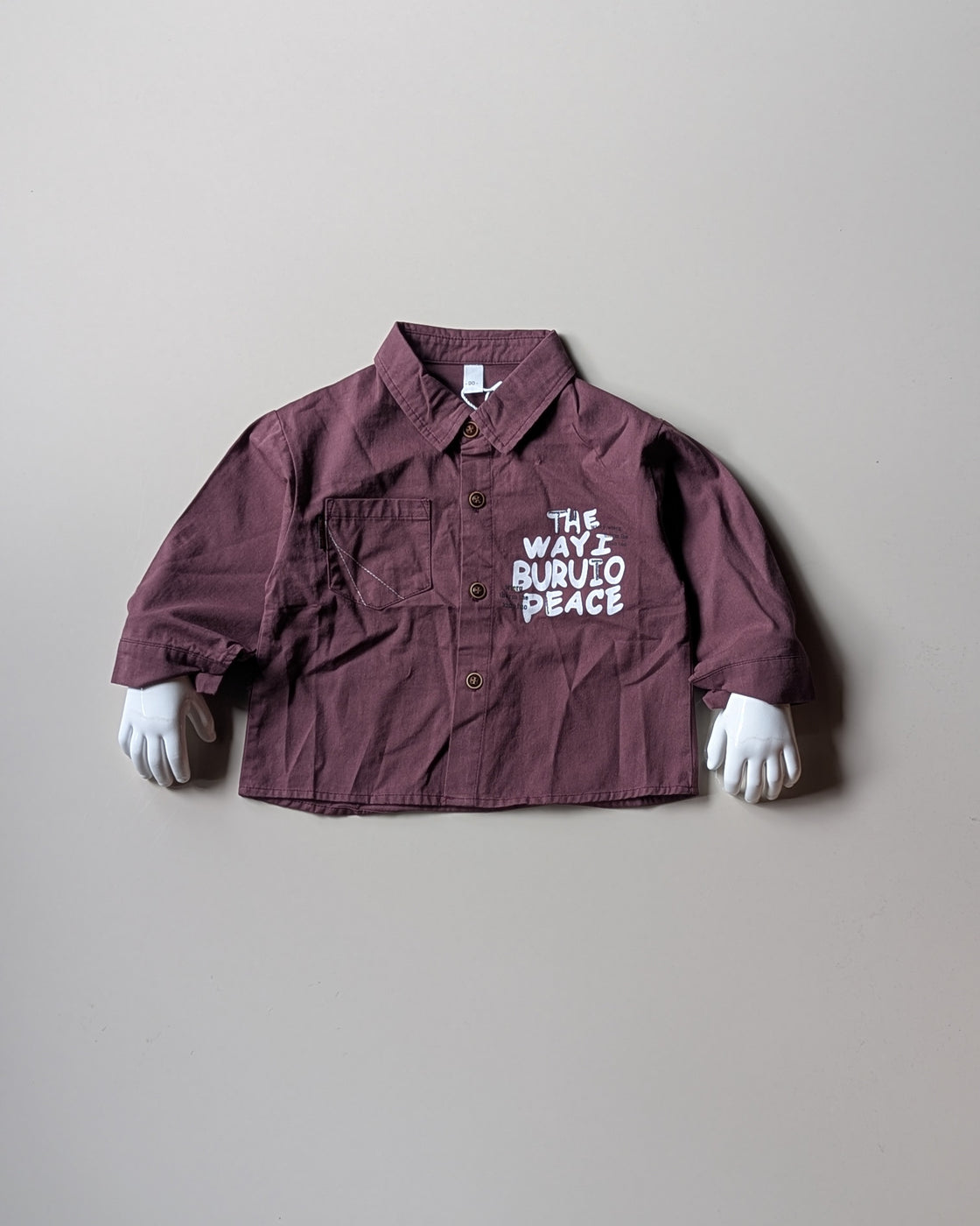 SHFS20 Unisex Full Sleeve Oversized Shirt