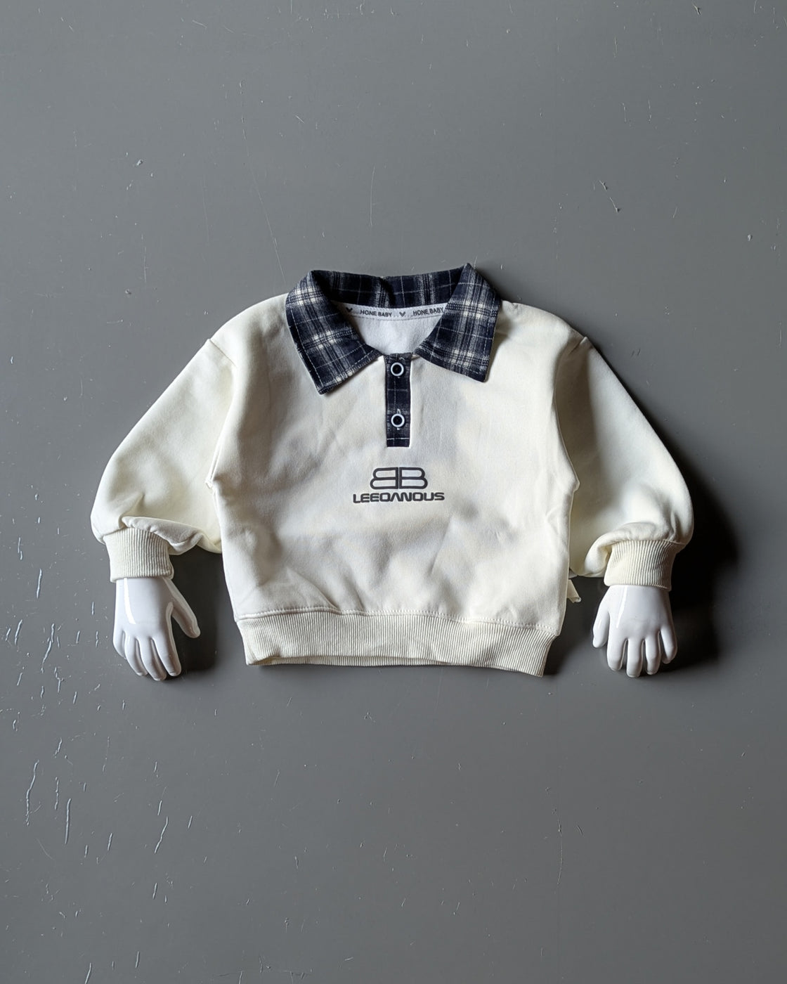 Unisex Full Sleeve Oversized Polo T Shirt