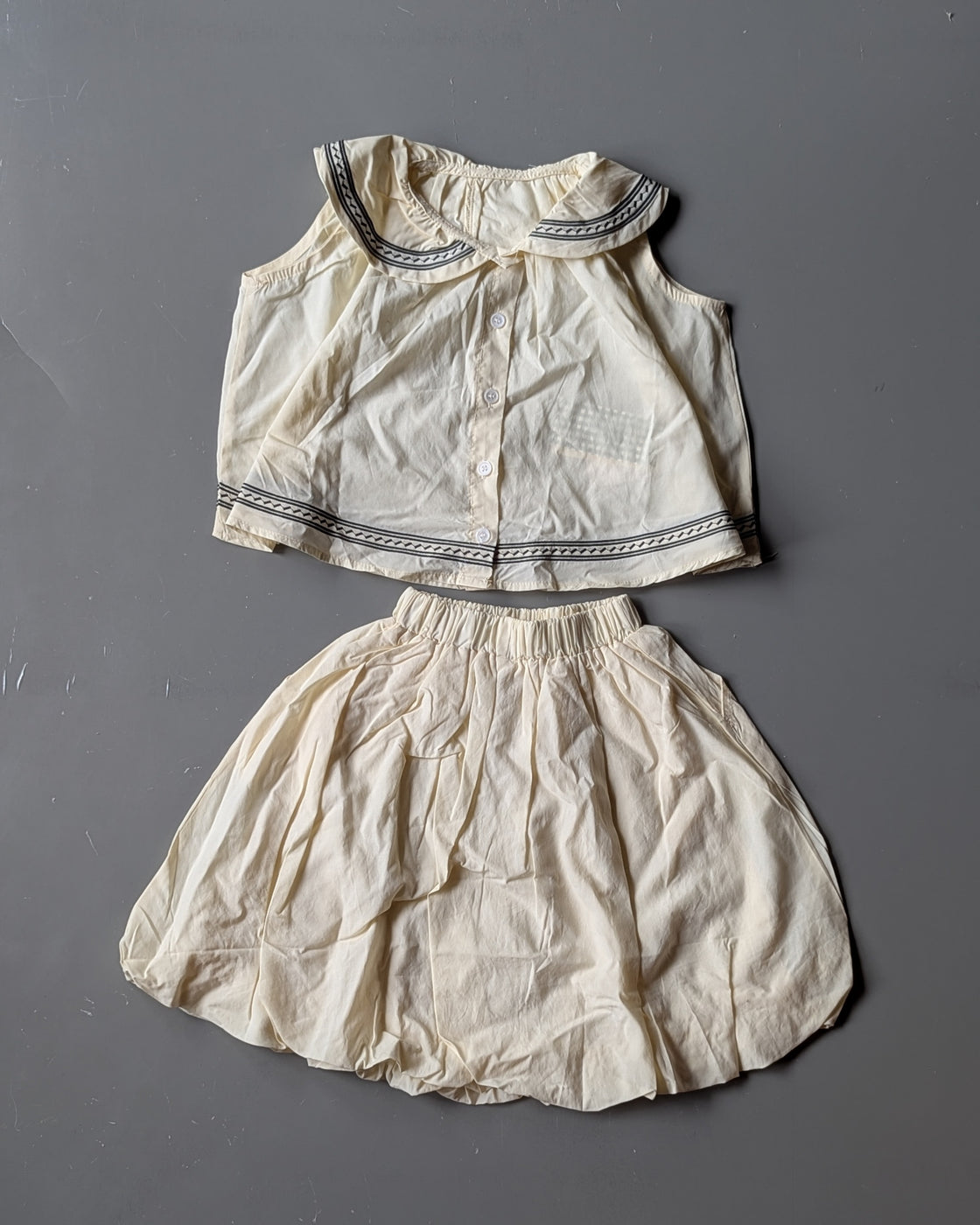 Girls Skirt and Top Set
