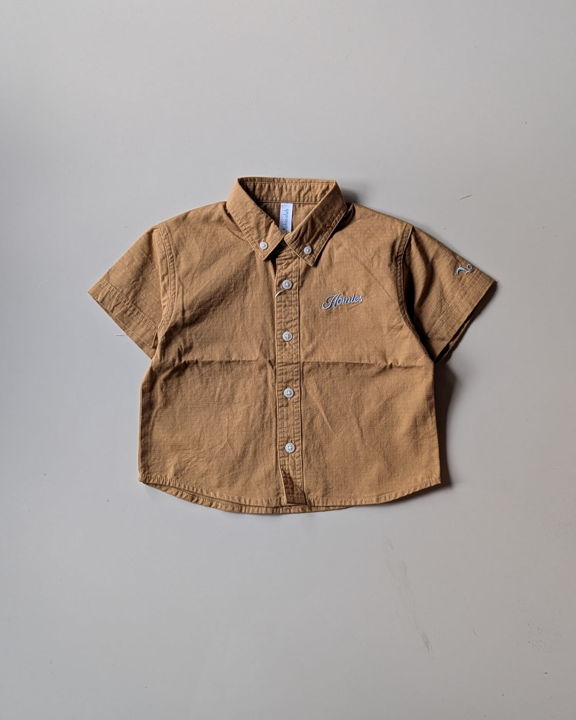 SHDCB01-001 Boy's Half Sleeve Oversized Shirt