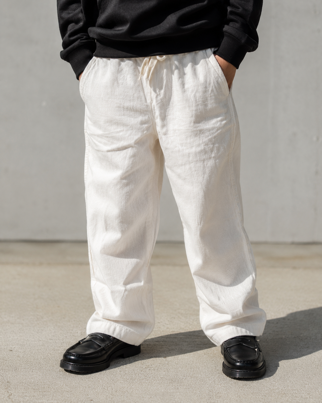 LNP02 Unisex Linen Pant ( Beige )