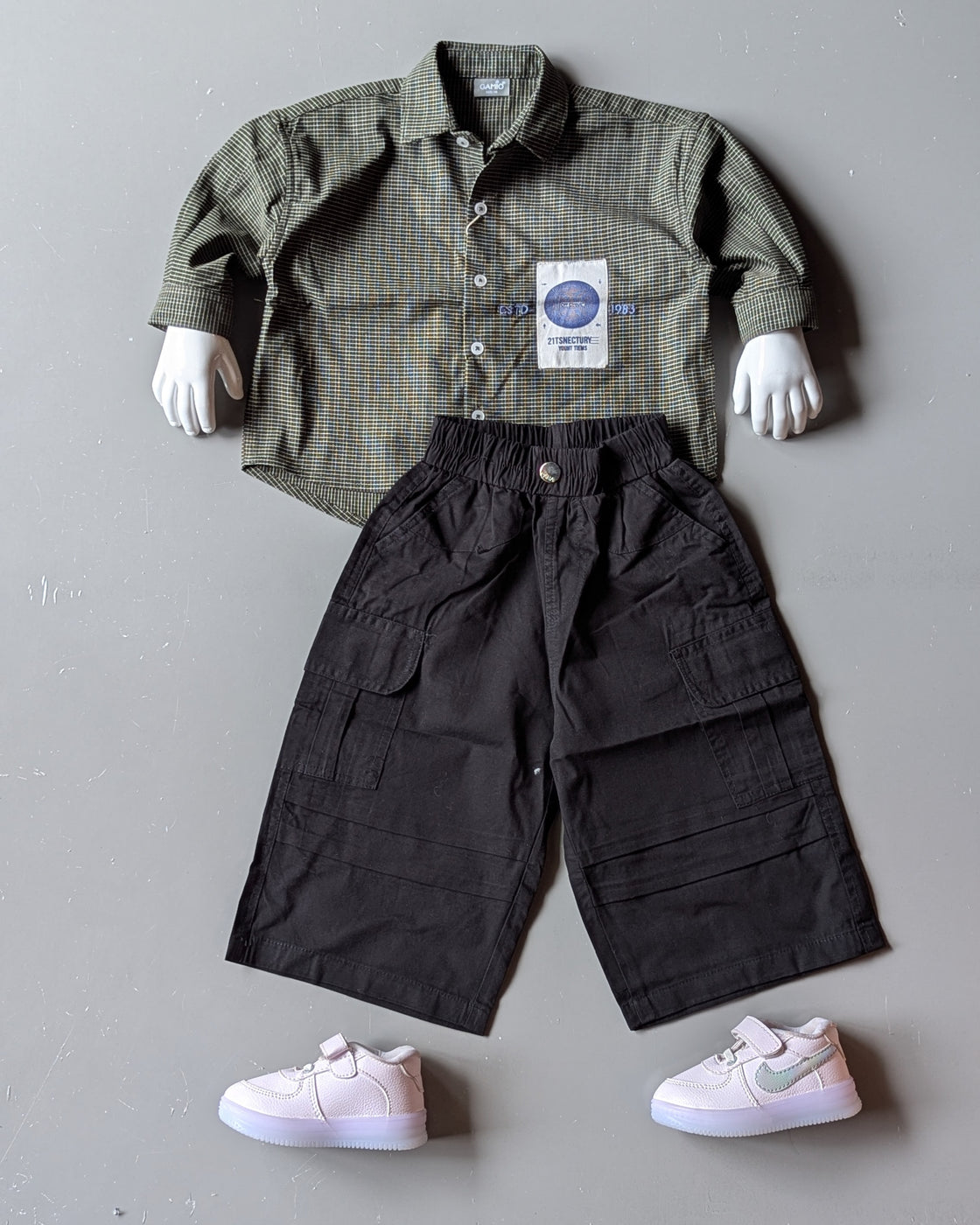 Unisex Wide Leg Cotton Baggy Pant