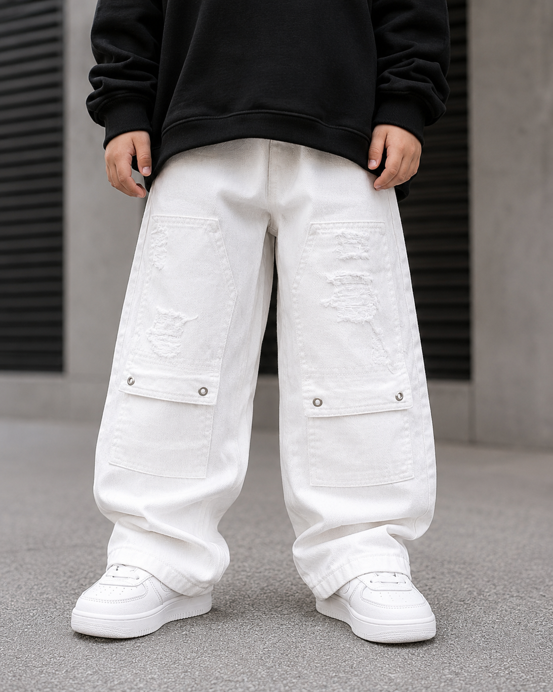 JN1005 Unisex Baggy Jeans