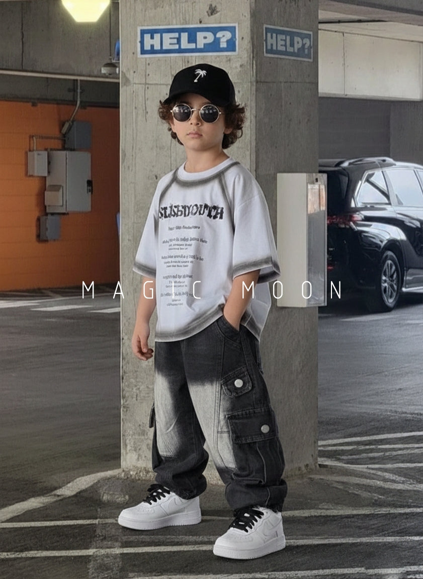 Unisex Half Sleeve Oversized T Shirt