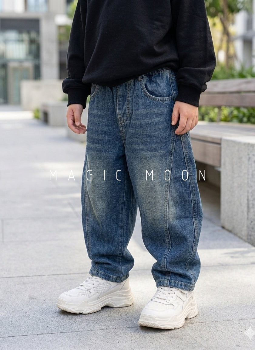 JN1003 Unisex Baggy Jeans