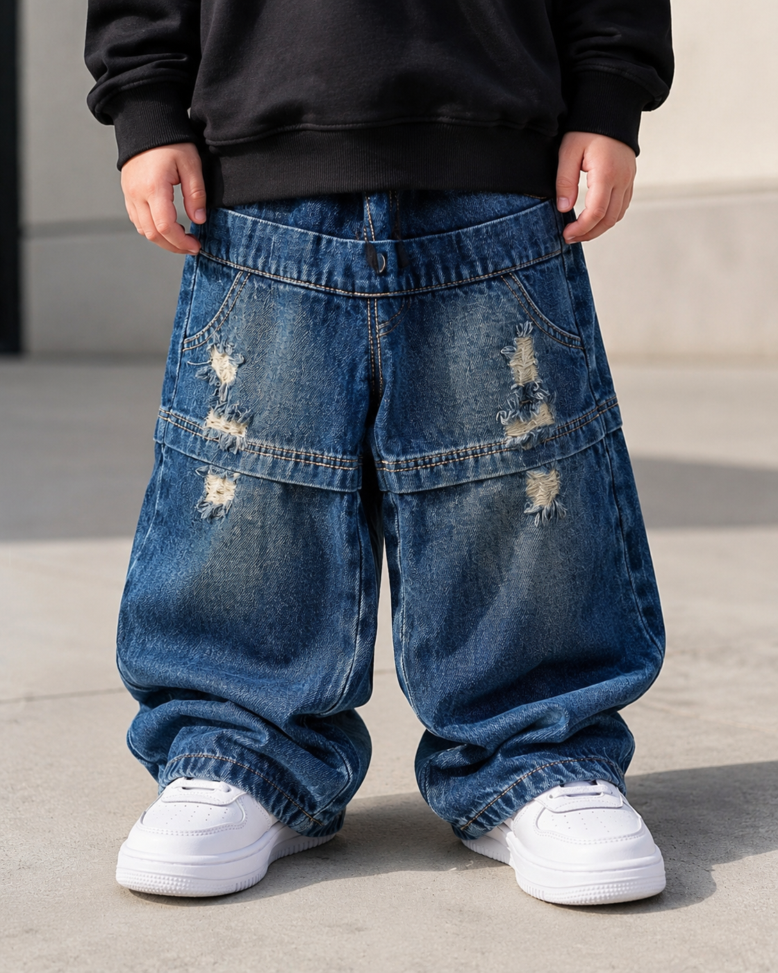 JNS106 Unisex Super Baggy Jeans