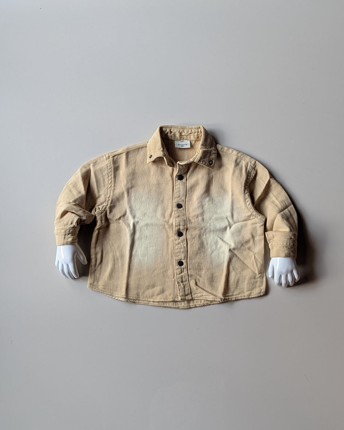 SHFS14 Boy's Full Sleeve Oversized Shirt