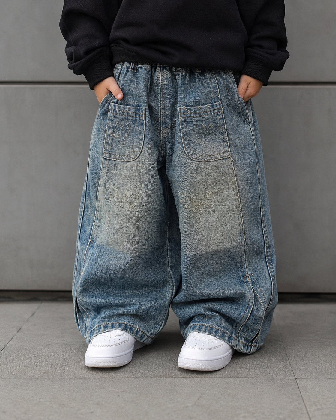 JNS102 Unisex Super Baggy Jeans