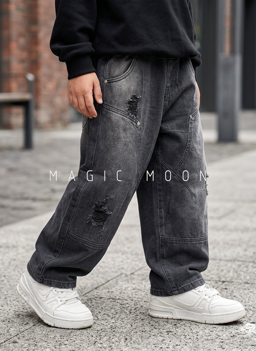 JN1001 Unisex Baggy Jeans