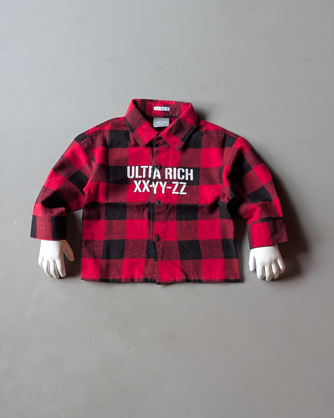 Boy's Full Sleeve Oversized Shirt