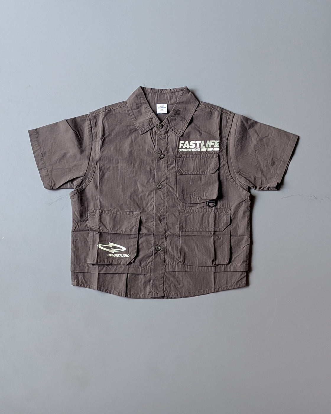 Unisex Half Sleeve Oversized Shirt