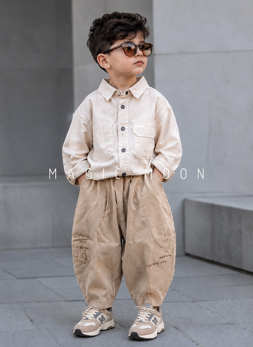 SHFS10 Unisex Full Sleeve Oversized Shirt