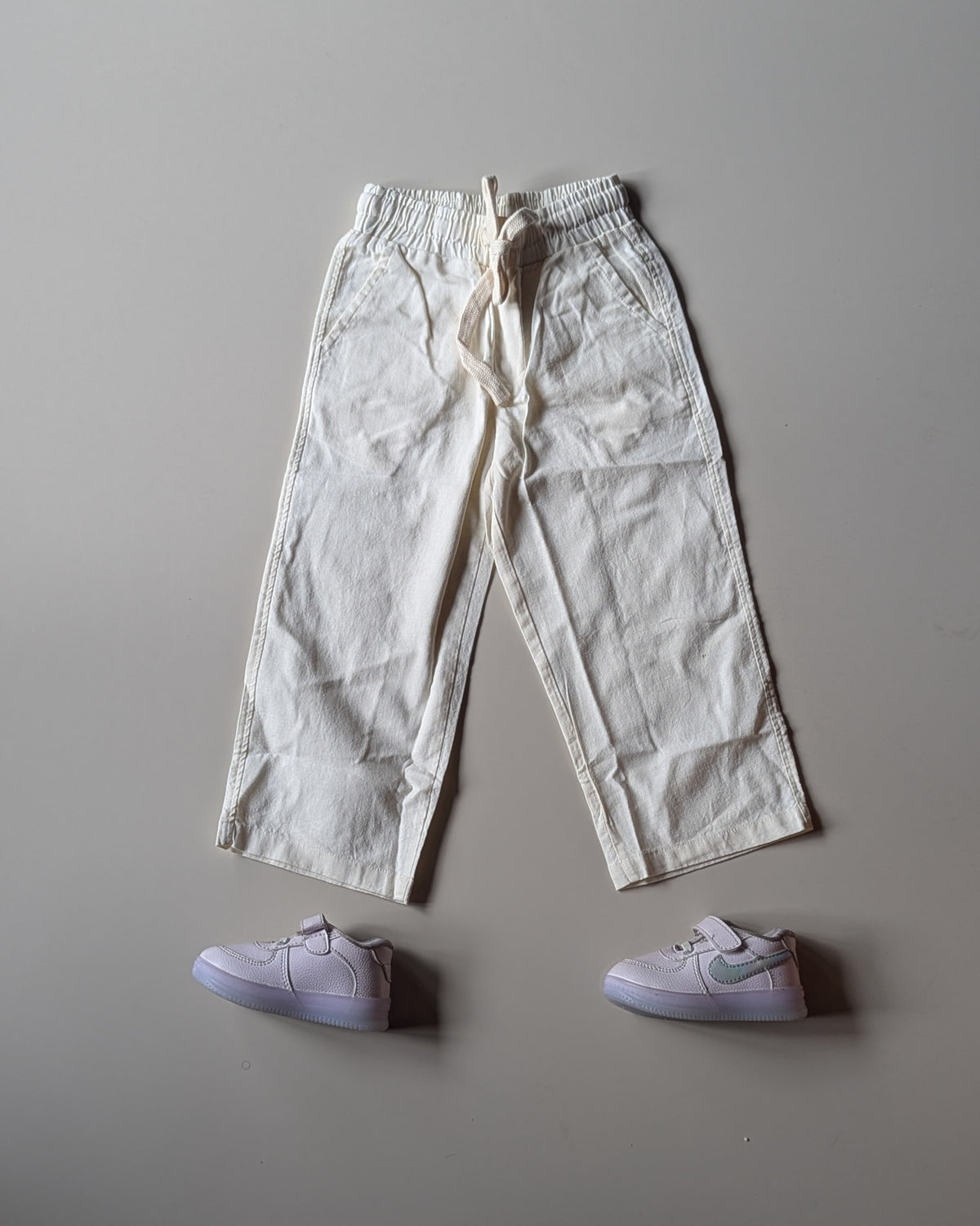 LNP02 Unisex Linen Pant ( Beige )