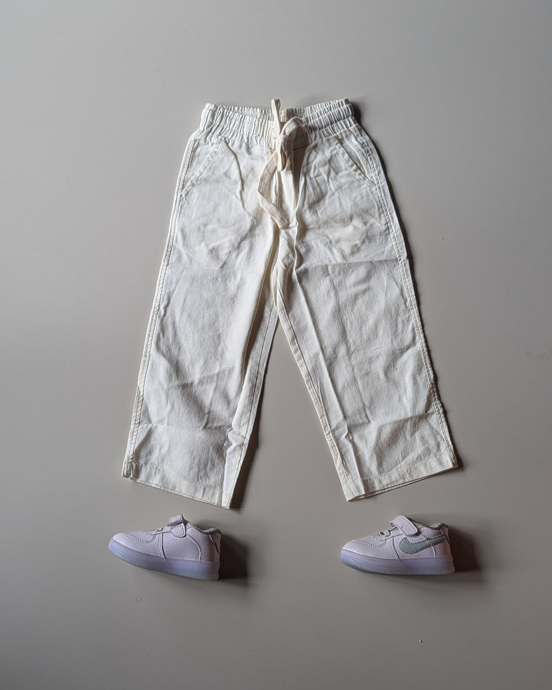 LNP02 Unisex Linen Pant ( Beige )