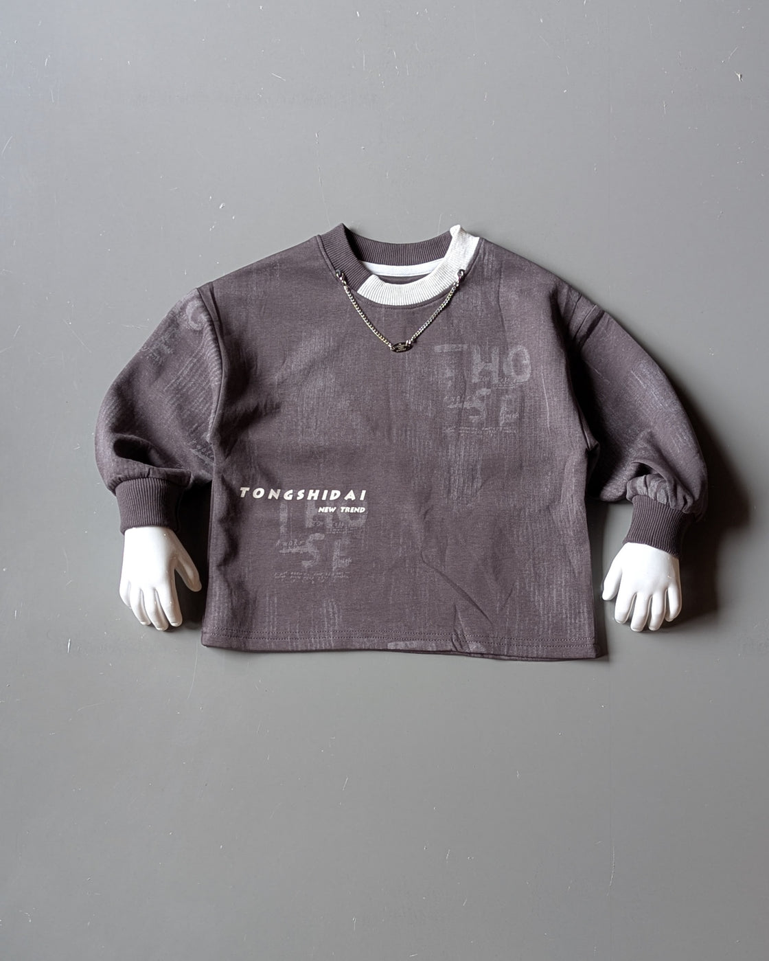 Unisex Full Sleeve Round Neck T shirt