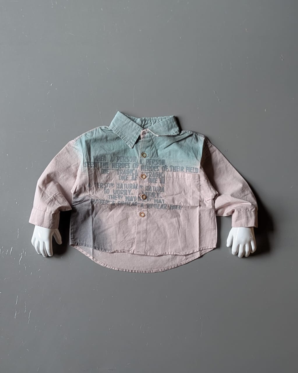 Unisex Full Sleeve Oversized Shirt