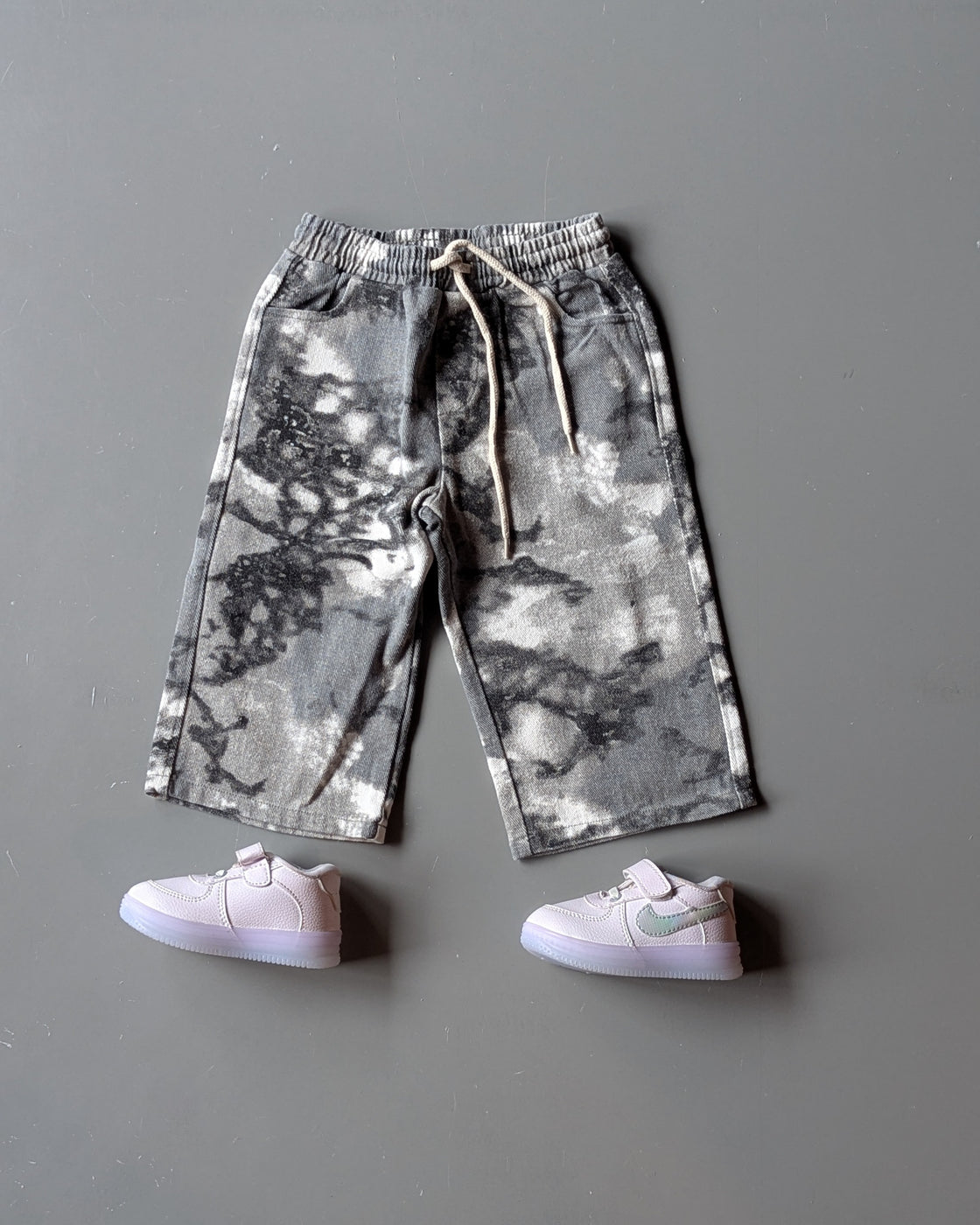 Unisex Knee Length Denim Shorts