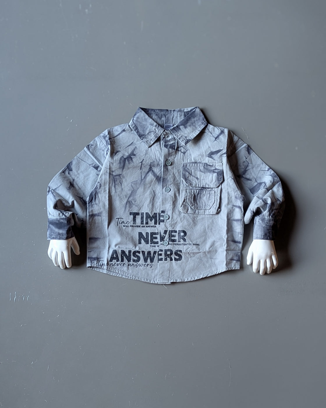 Unisex Full Sleeve Oversized Shirt