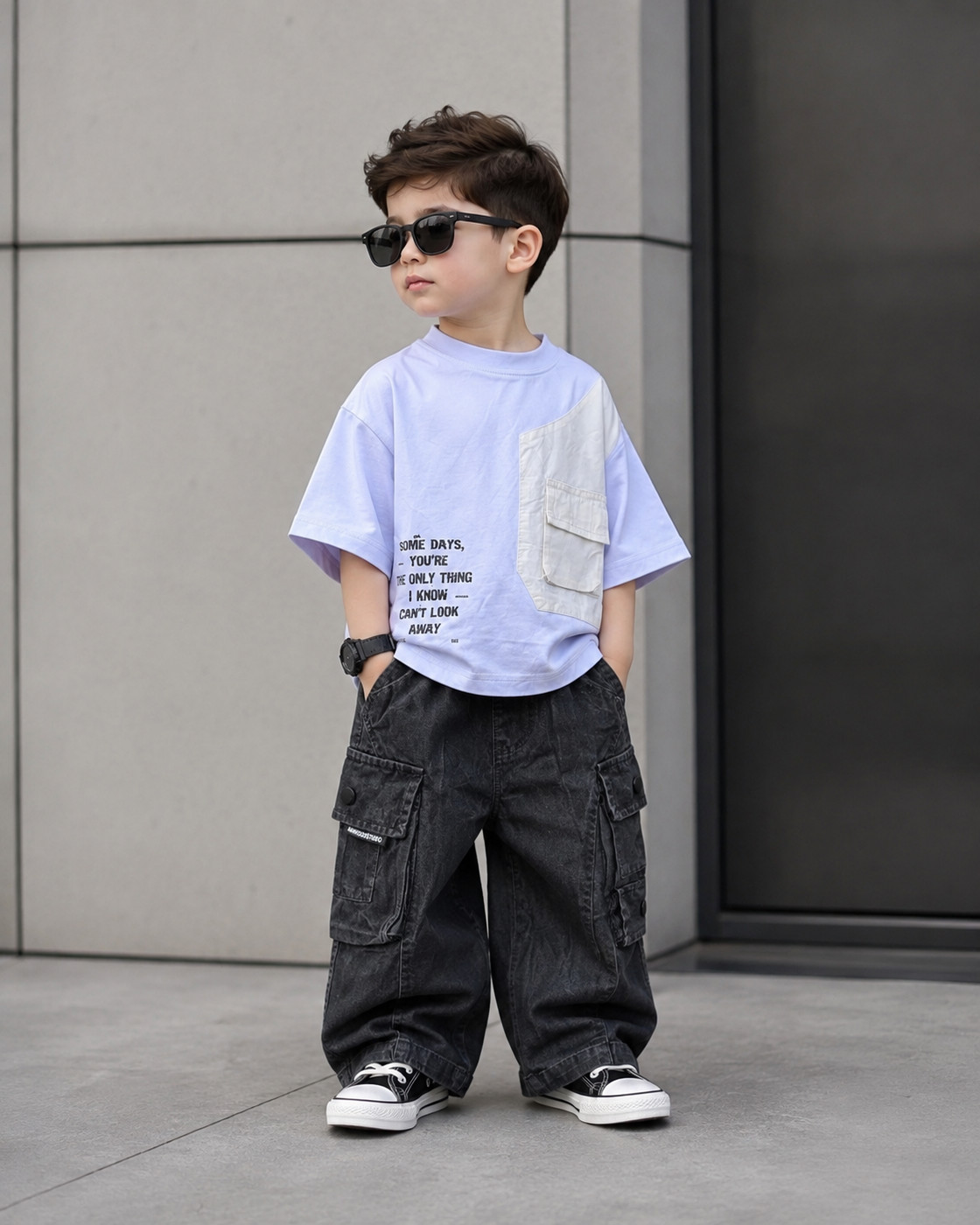 TSHIMW02-03 Unisex Half Sleeve Oversized T Shirt