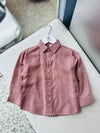 Boys Full Sleeve Solid Shirt