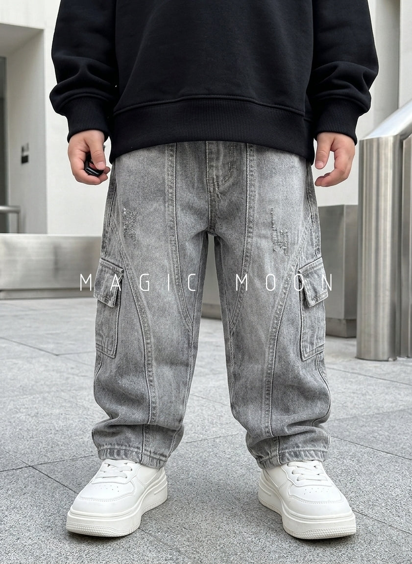 JNS103 Unisex Baggy Jeans