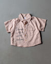 Boys Half Sleeve Oversized Shirt