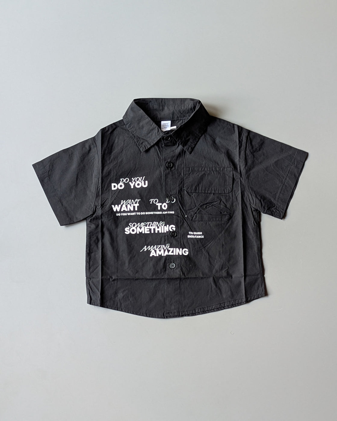 Unisex Half Sleeve Oversized Shirt