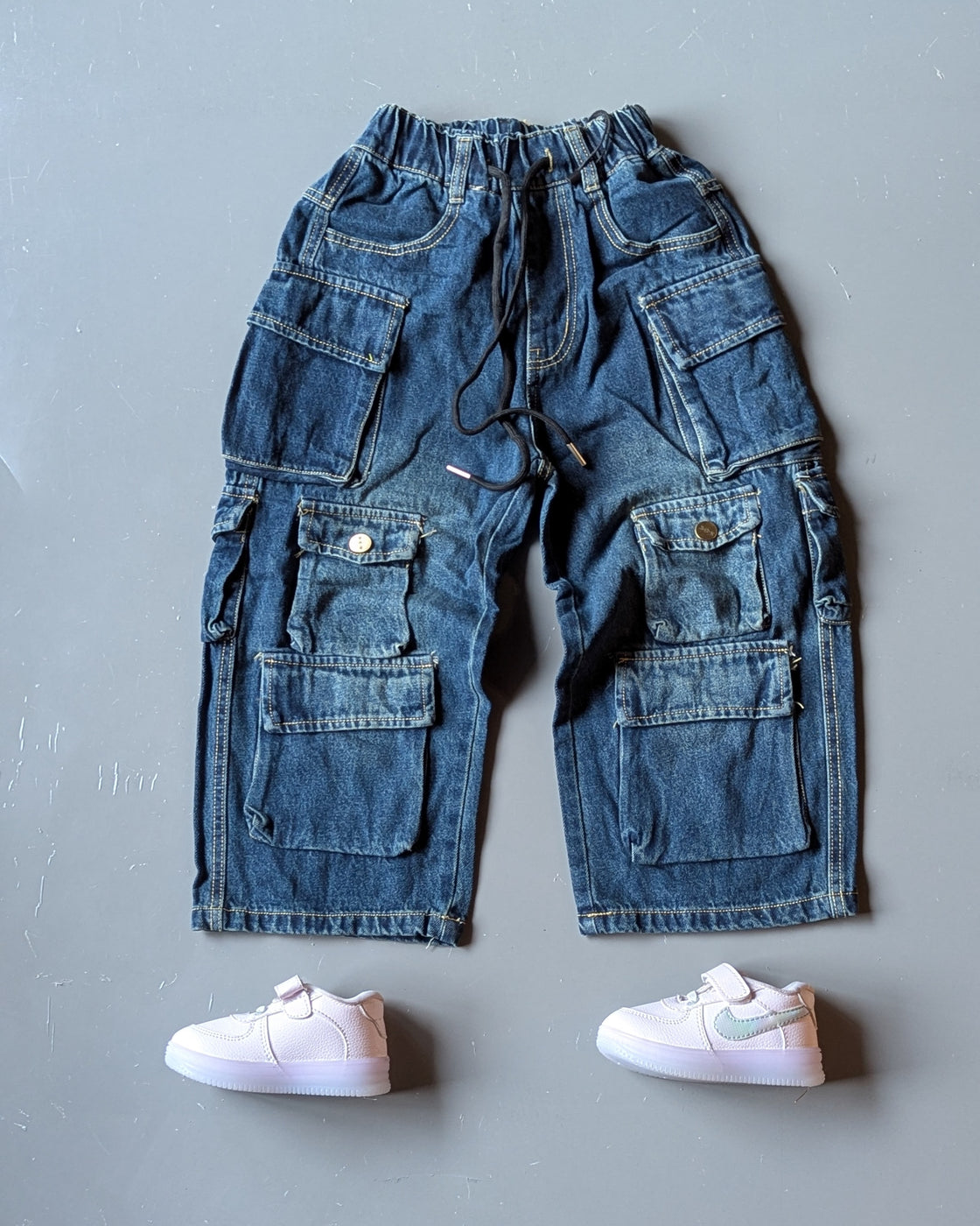 Unisex Cargo Baggy Jeans