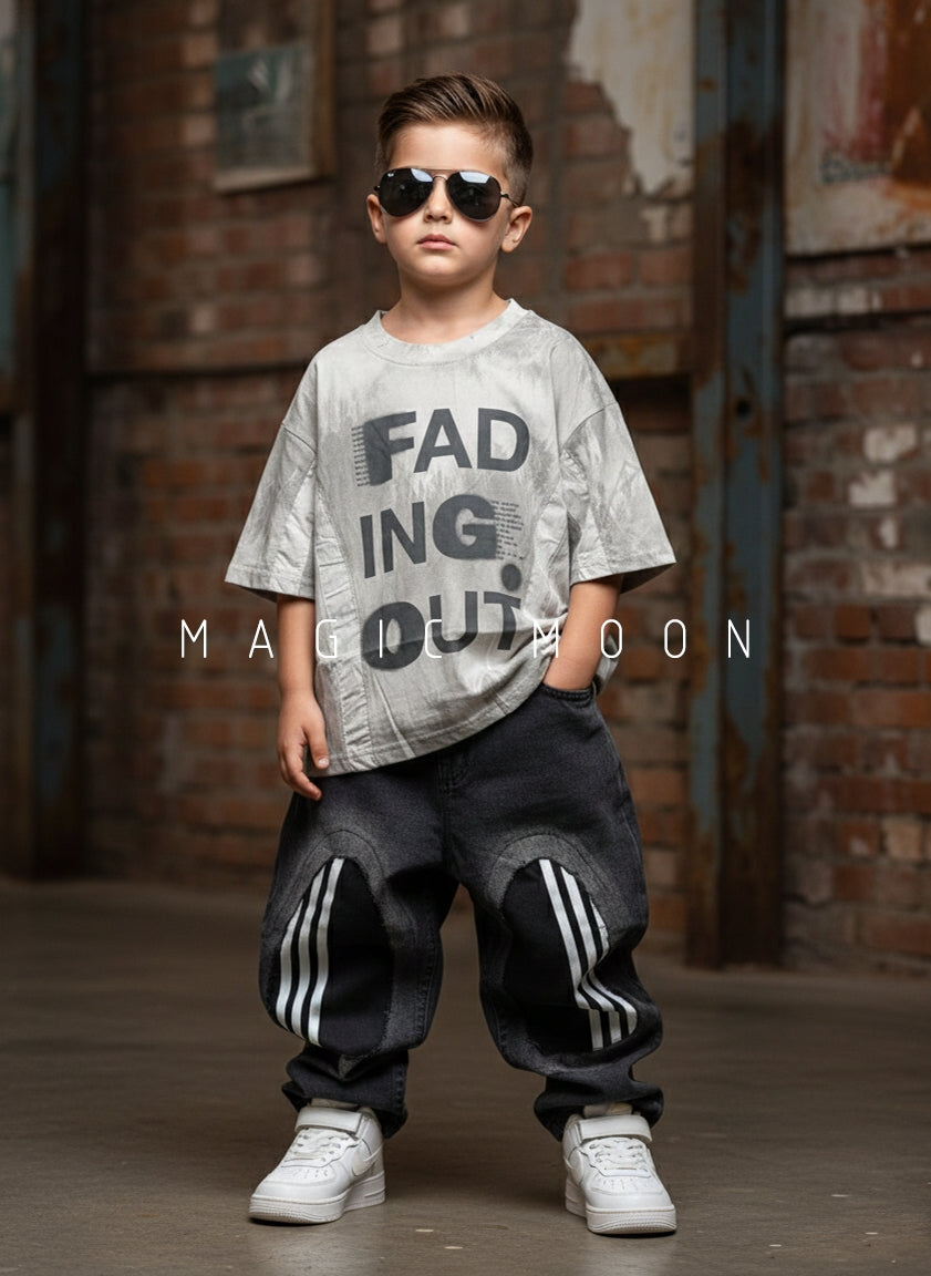 Unisex Half Sleeve Oversized T Shirt