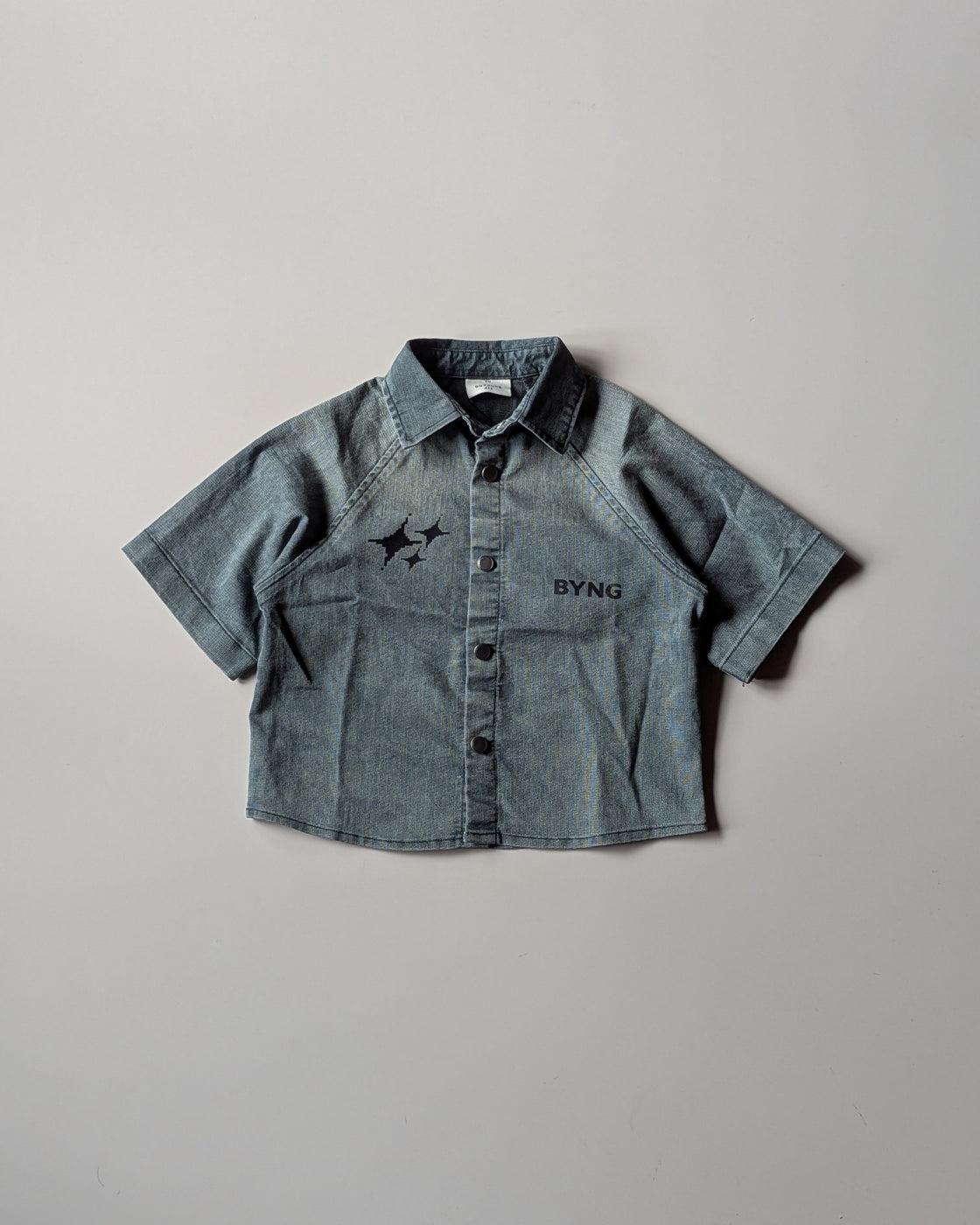 SHHS07 Boy's Half Sleeve Oversized Shirt