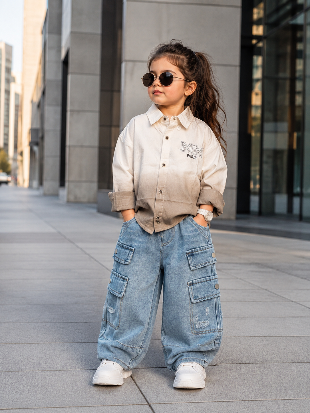 SHFS23 Unisex Full Sleeve Oversized Shirt