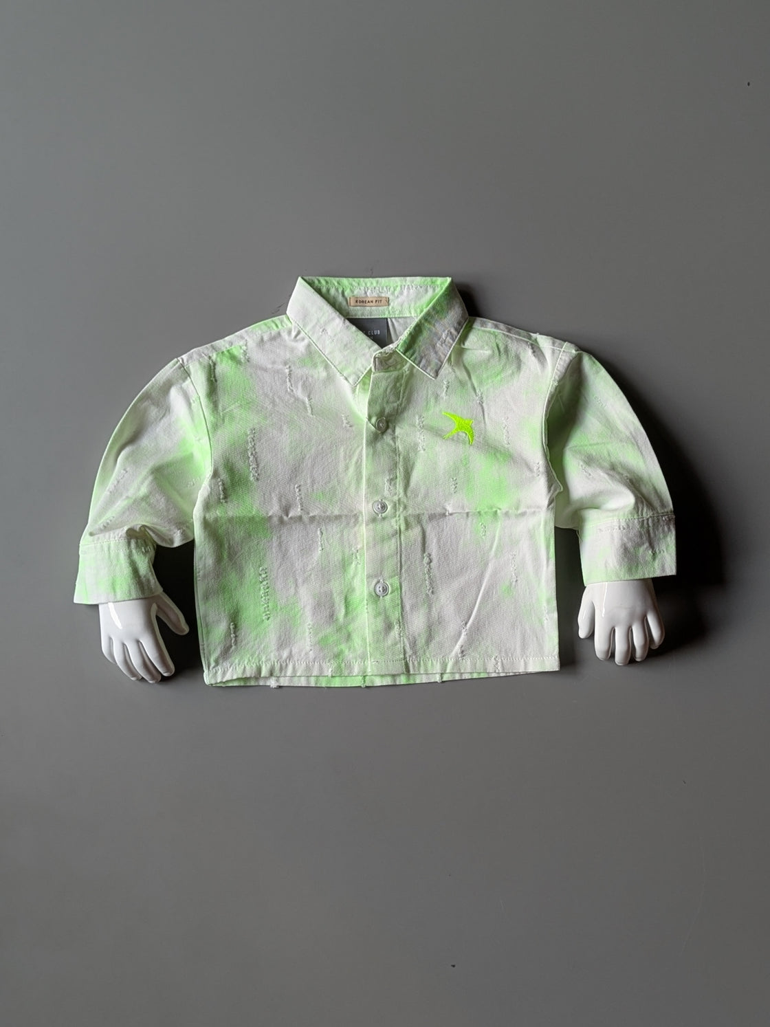 Boys Full Sleeve Oversized Shirt