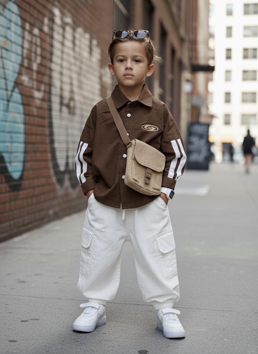 Full Sleeve Oversized Shirt