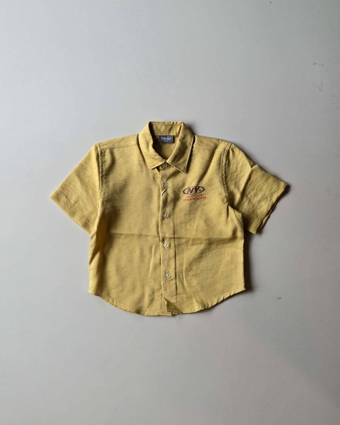 SHGMI02-01 Boys Half Sleeve Oversized Shirt