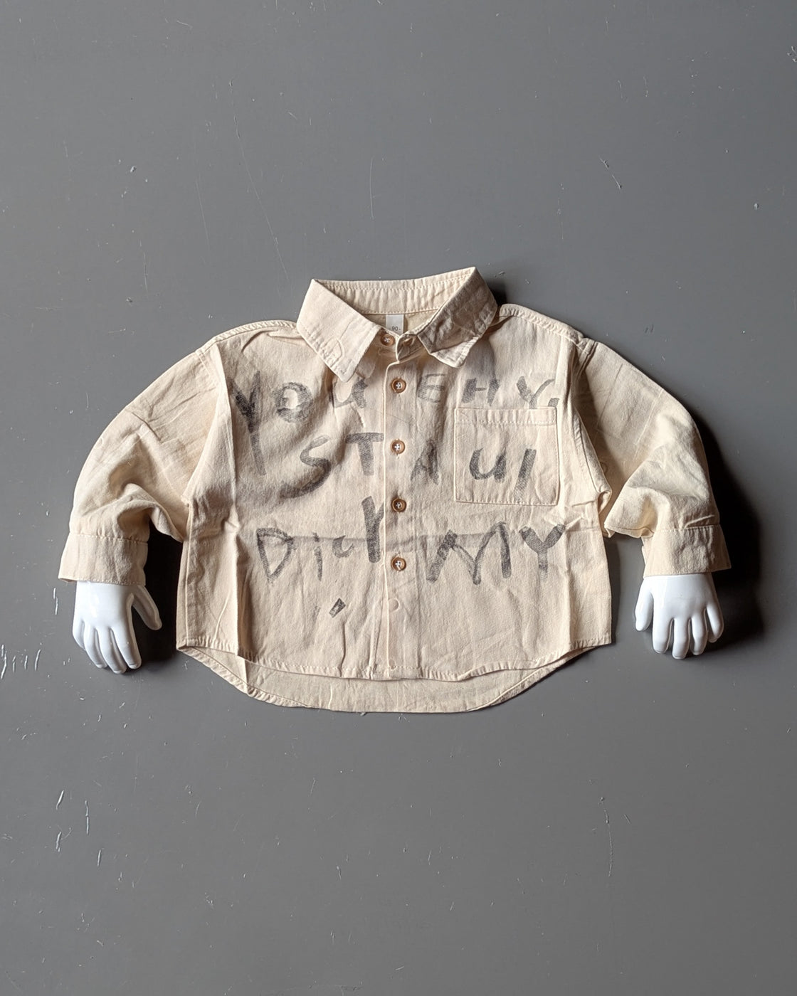 Unisex Full Sleeve Oversized Shirt