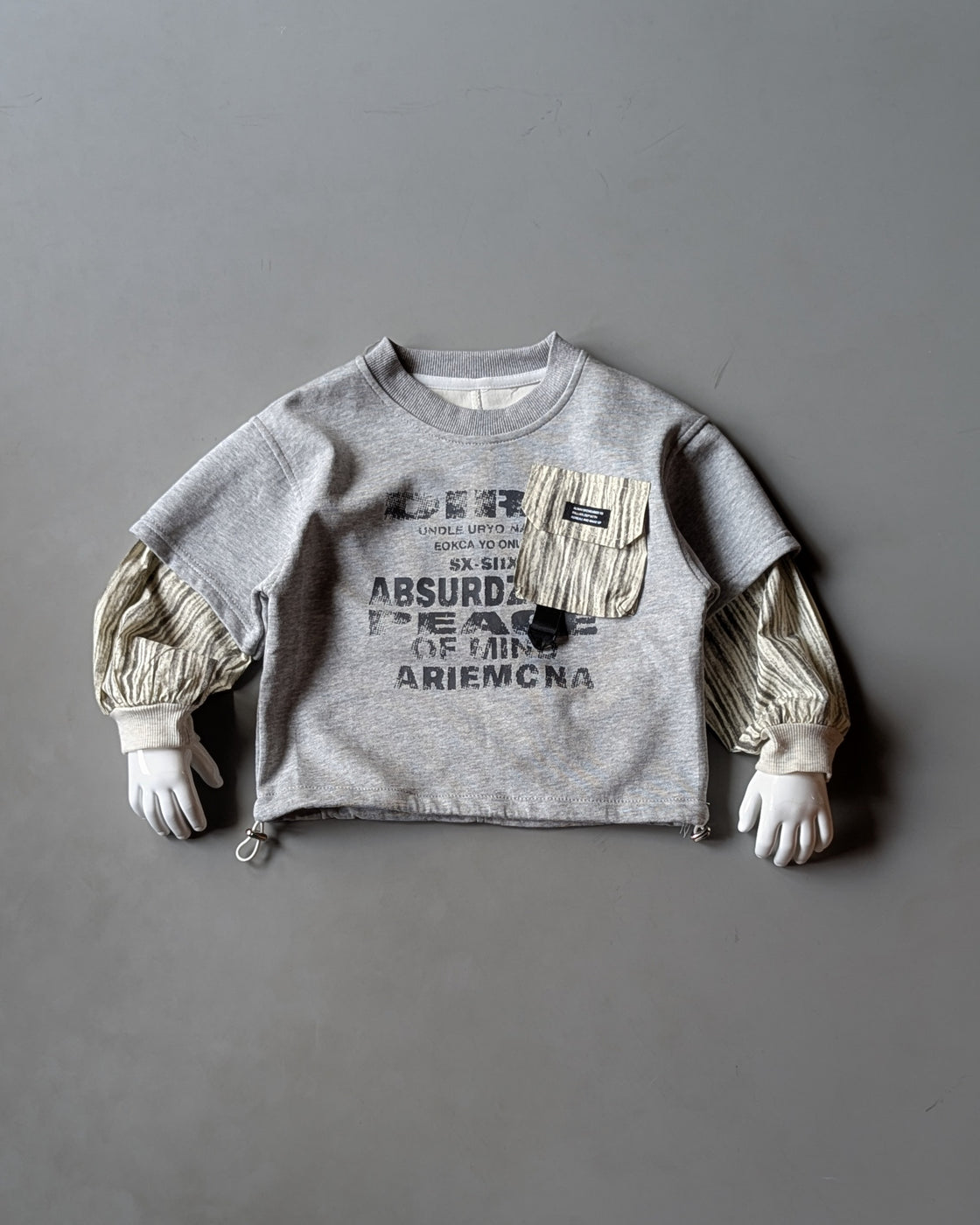 TSS02 Unisex Full Sleeve Oversized T Shirt