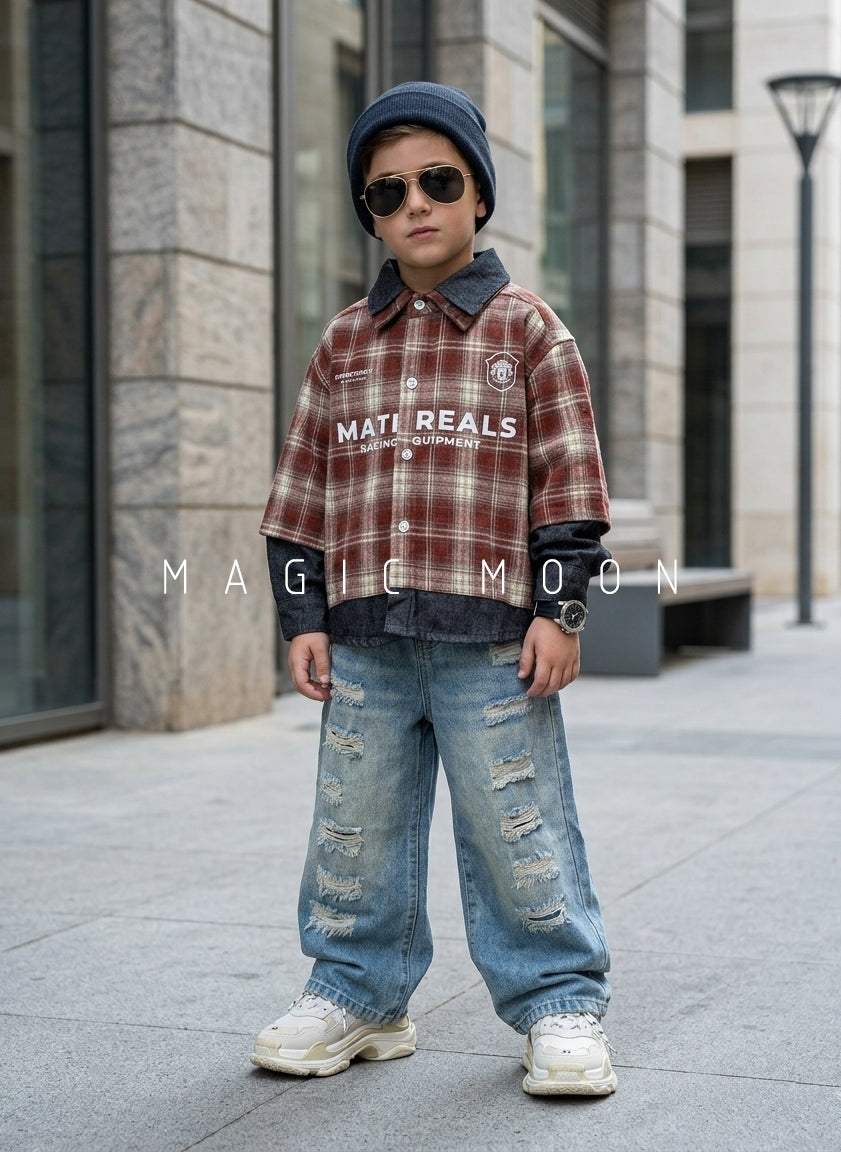 SHFB01 Unisex Full Sleeve Oversized Shirt