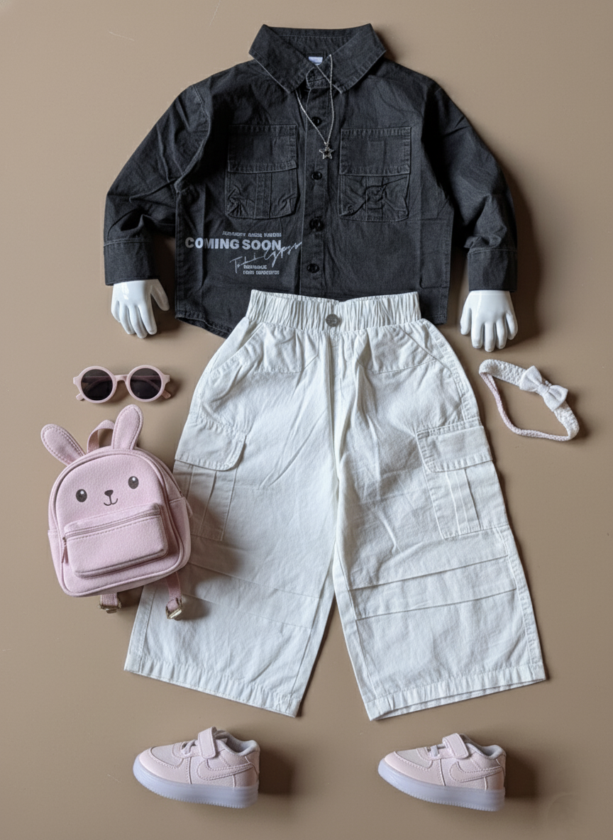 Unisex Full Sleeve Oversized Shirt