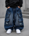 JNS109 Unisex Super Baggy Jeans