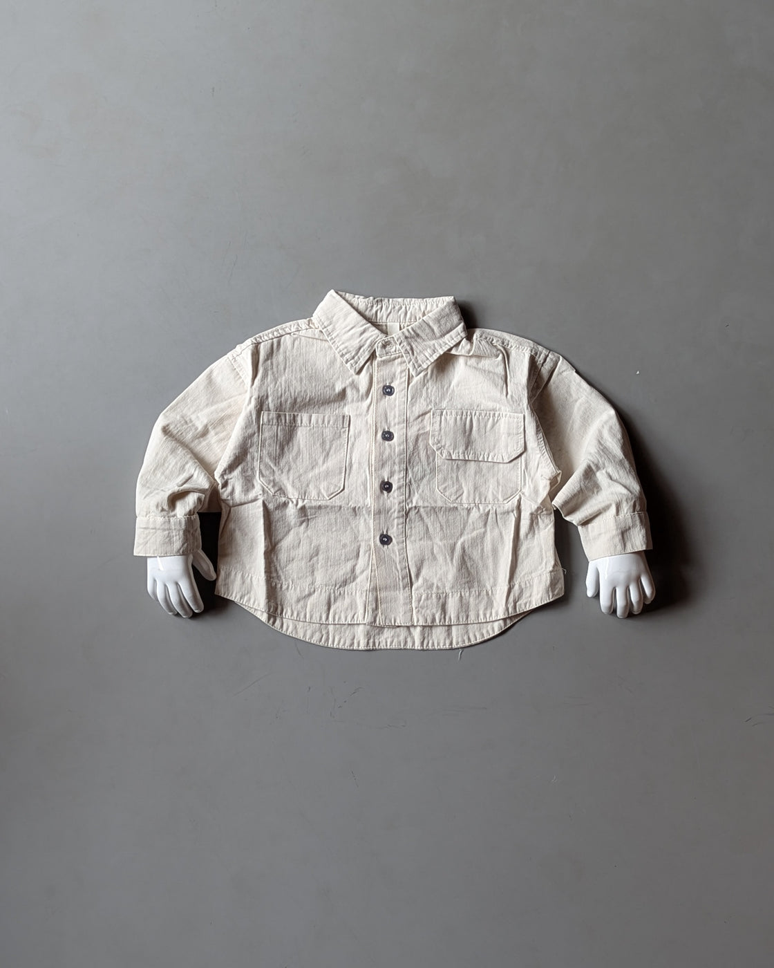 SHFS10 Unisex Full Sleeve Oversized Shirt