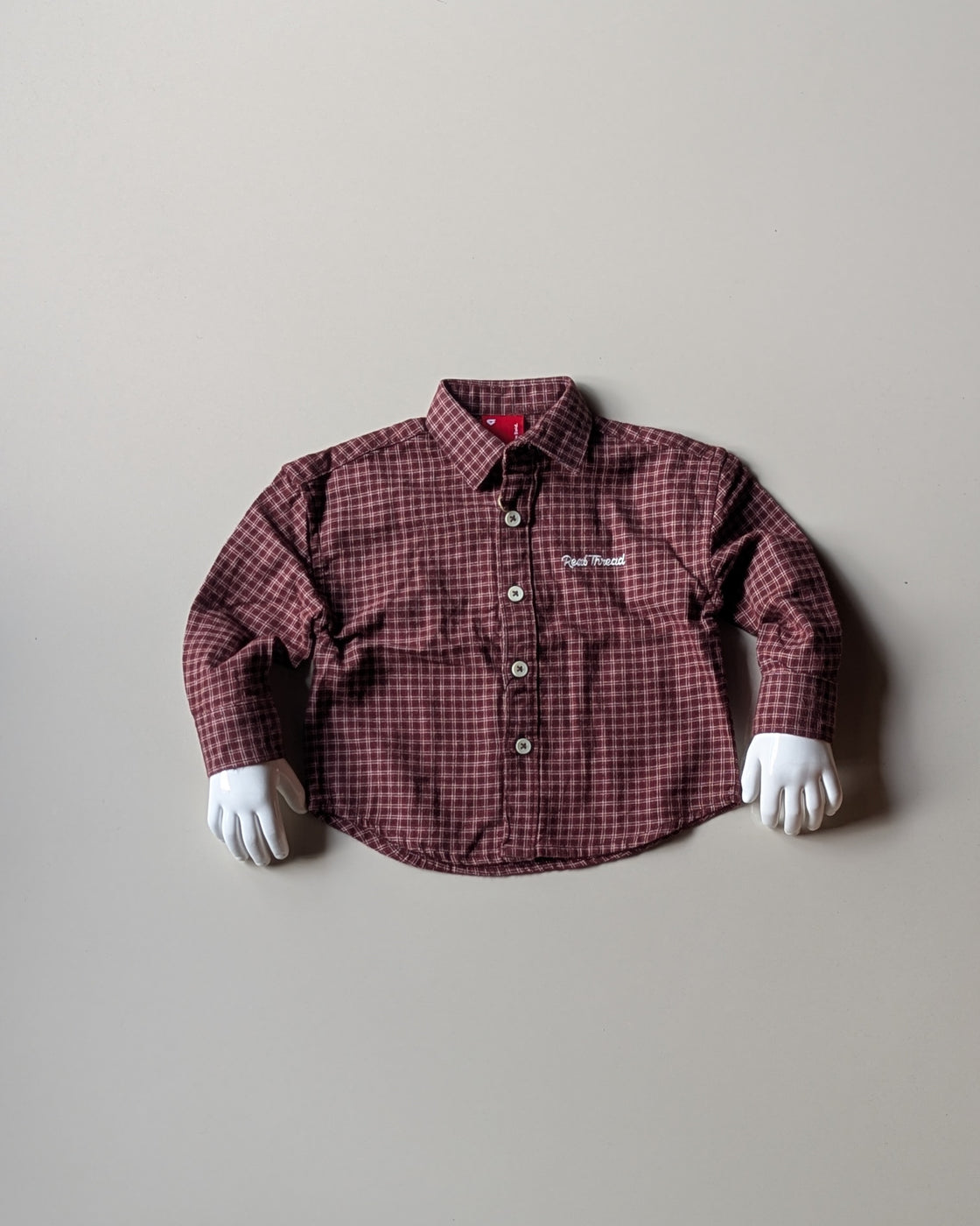 SHFS17 Boys Full Sleeve Oversized Shirt