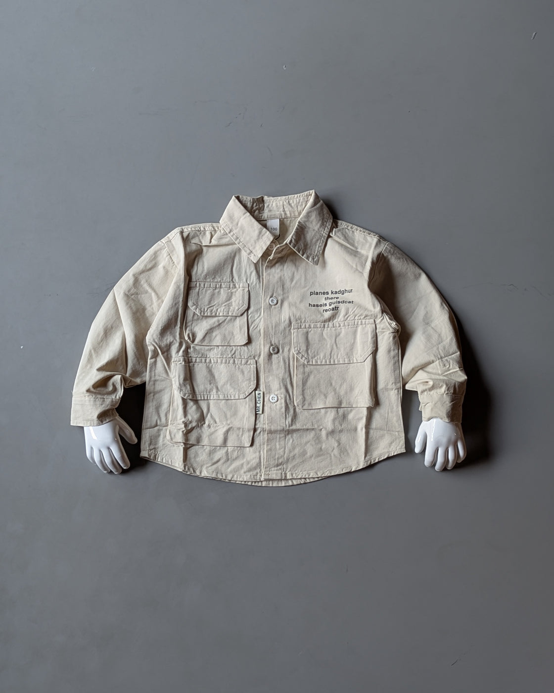 SHFB01 Unisex Full Sleeve Oversized Shirt