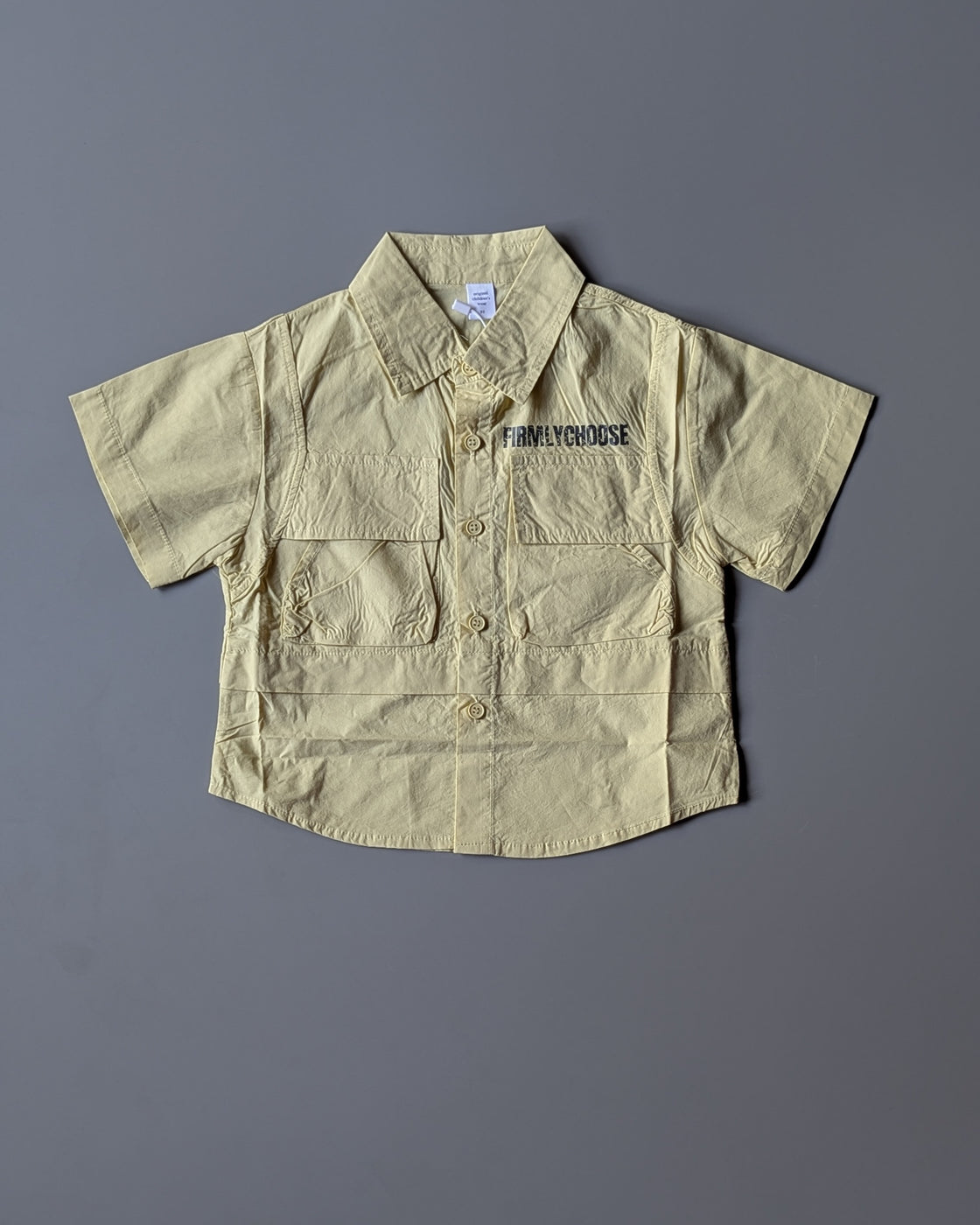 Unisex Half Sleeve Oversized Shirt