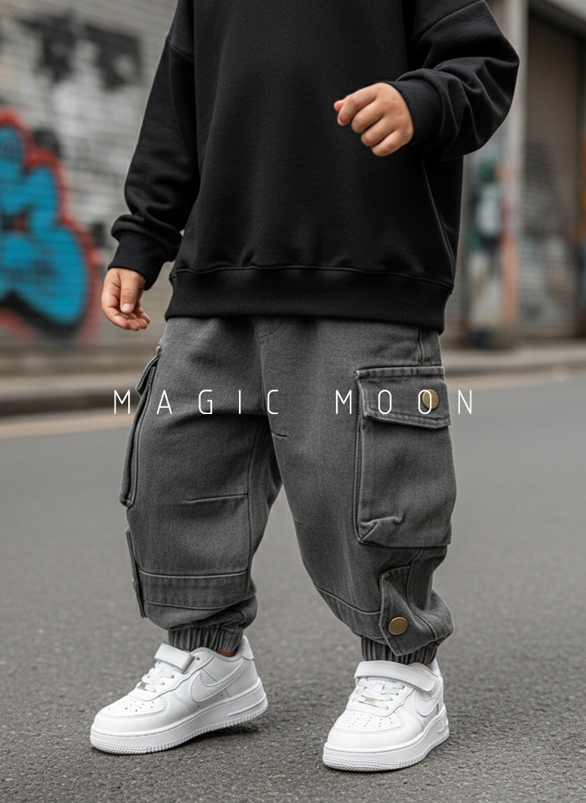 Unisex Cargo Baggy Pants